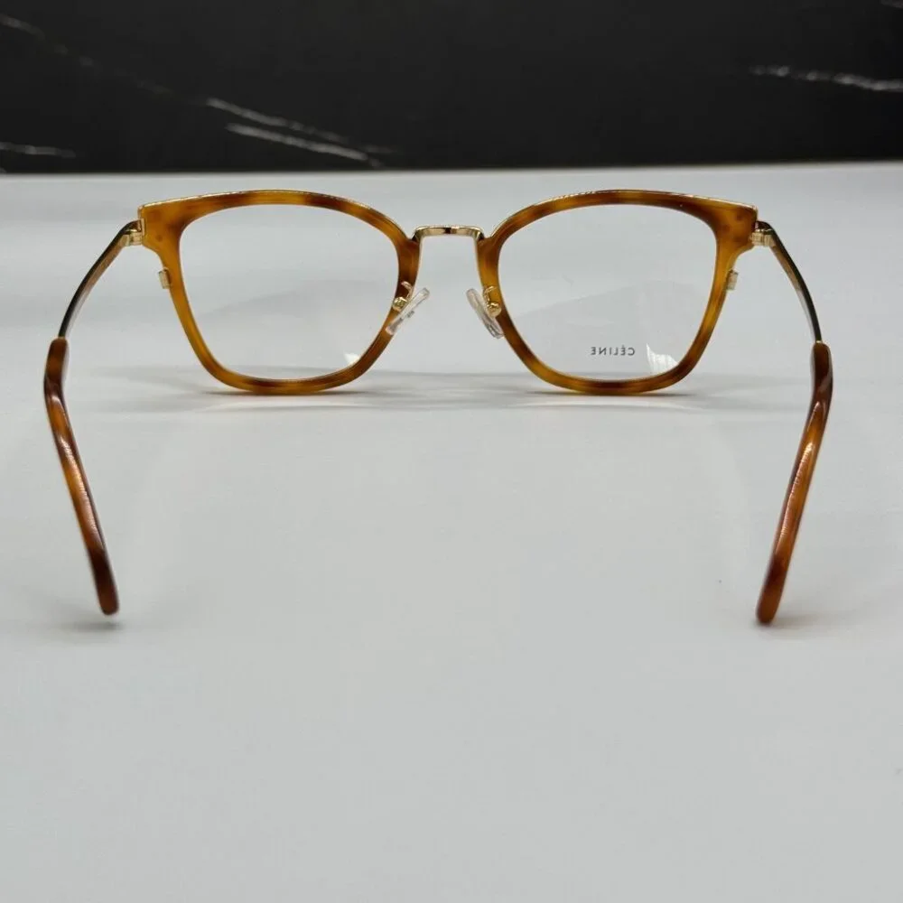NEW CL50002U 055 CELINE EYEGLASSES WOMEN LIGHT HAVANA EYEWEAR CELINE CL 50002U